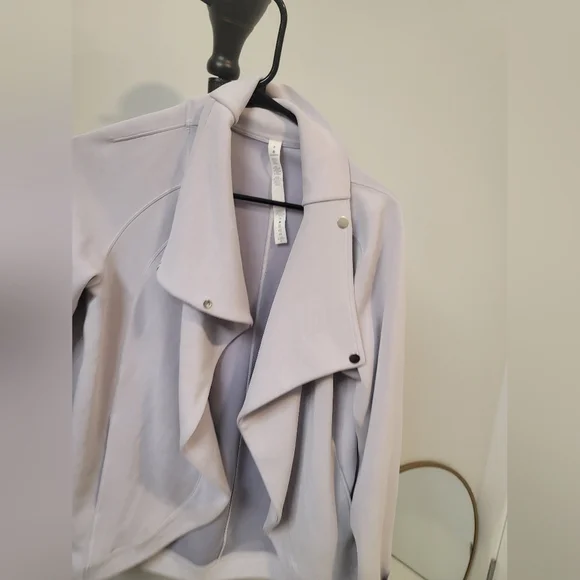 Lululmeon Athletica Stargaze Long Sleeve Rally Wrap Sweater Women's Size 8 - Picture 2 of 7